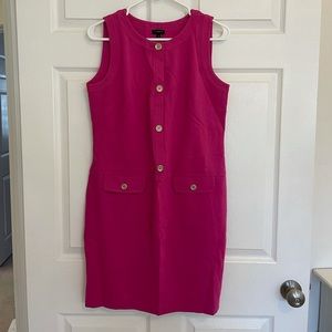 Talbots size 8 Ladies magenta dress